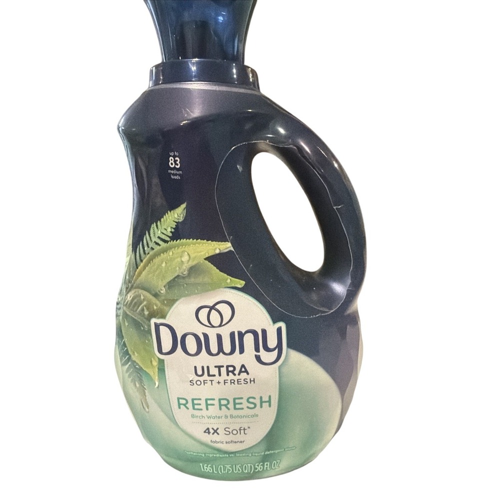 Downy Ultra Soft + Fresh Refresh Birch Water & Botanicals Fabric Softener 56oz